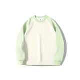 Sweatshirts Men Panelled Loose Fashion Couples Streetwear All-match Breathable Handsome Korean Style Classic Personality Clothes