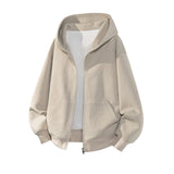 Jacket Mens 2025 Fall New Hooded Jacket Streetwear Trendy Outerwear Innovative Fabric Casual Coat Urban Style Lightweight