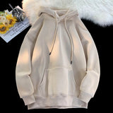 6 Color Autumn Hoodies Men Fashion Casual Hooded Sweatshirt Men Streetwear Hip Hop Loose Pullover Hoodie Mens Hoody M-3XL