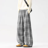 Winter Thick Pants Men Warm Fashion Retro Casual Pants Men Streetwear Hip-hop Loose Wide Leg Pants Mens Vintage Trousers M-3XL