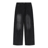 Men Baggy Vintage Wide Leg Jeans Male Designer Spring Autumn Casual Denim Pants Fashion Straight Leg High Street Denim Trousers