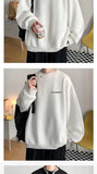 Men's Hoodie Worn Outside Niche Trend Hooded Base Round Neck Jacket Men's Loose Fit