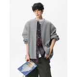Jacket men Stand Up Collar Single Breasted Fake Two Piece Jacket Autumn Thin Ethnic Print Patchwork Mens Outerwear Coat men new