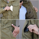 New M65 Army Clothes Casual Tactical Windbreaker Trench Men Waterproof Flight Pilot Coat Hoodie Man Military Field Jacket