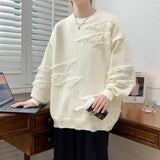 Winter Sweaters Men Warm Fashion Casual Knitted Pullovers Men Streetwear Loose Long Sleeved Sweaters Mens Jumper Clothes M-4XL