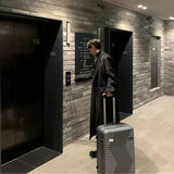 Men's Long Woolen Jacket To The Knee Winter Thickened Herringbone New Style Autumn/winter High Tall Coat