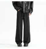 Black Casual Pants Men Oversized Wide Leg Pants Men Grey Sweatpants Streetwear Loose Joggers Sports Pants Mens Trousers M-2XL