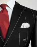 Men's Double Breasted Blazer and Trousers Sets Formal Pantsuits Evening Wedding Tuxedo Solid Color New Style 2 Pcs Customized