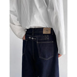 Blue Baggy Jeans Men Fashion Casual Wide Leg Jeans Men Streetwear Korean Loose Straight Jeans Mens Vintage Denim Pants M-2XL