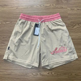 Summer American Jersey Shorts Double-sided Mesh Basketball Shorts Men's Casual Knee Street Shorts Training Quick-dry Half Pants