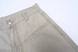 100% Cotton Wide-leg Jeans Men's Autumn Fashion Pocket Design Casual Trousers Loose American High Street Y2K Denim Pants
