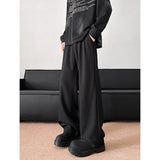 Black Suit Pants Men Fashion Society Mens White Dress Pants Korean Casual Straight Pants Mens Office Formal Trousers Large Size