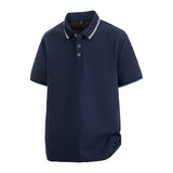 Oversized Men 7XL Polo Shirt 8XL Summer 95% Cotton Breathable Short Sleeve Collar Business Shirt Golf Man Top Clothes