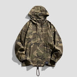 American Camouflage Hoody Mountaineering Suit Work Jacket Men's Hooded Jacket Spring Autumn Hip-hop Handsome Jacket