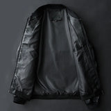 Autumn New Men Black Biker PU Leather Coat Korean Fashion Men Pu Leather Jacket Trend Casual Fit Slim Baseball Clothes 8Xl