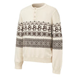Men's Knitted Henry Sweaters Luxury Christmas Penguin Fair Island Long Sleeve Pullover Japanese Vintage Old Money Knitwear M-2XL