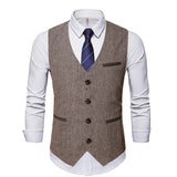 Sleeveless Men Vest Retro Waistcoat Men's Coats Man Coat Male Clothes Jackets Clothing Tactical Padded Mens Vests Golf