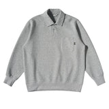 Autumn Clothing Men's Leisure Cotton Long Sleeve Polo Shirt Light Luxury Solid Color Texture Lapel Loose Leisure T-Shirt M-3XL