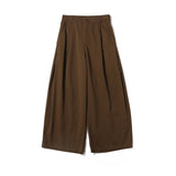 Trendy Mens Loose Straight Pants Spring Summer Streetwear Fashion Solid Color Baggy Wide Leg Trousers For Men Casual Pants