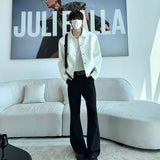 American Street High-end Coat Trendy Leather Jacket Korean Elegant 2025 Spring Men's New PU Lapel Slim Loose Jacket Aesthetic