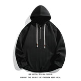 Solid Color Sweatshirt Men Harajuku Hoodies Autumn Spring Hiphop Casual Hoodie Cotton Sweatshirts Men Streetwear Clothes