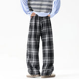 Winter Thick Pants Men Warm Fashion Retro Casual Pants Men Streetwear Hip-hop Loose Wide Leg Pants Mens Vintage Trousers M-3XL