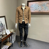 Autumn Winter KPOP Fashion Style Harajuku Slim Fit Tops All Match Loose Casual Korean Style Outerwear Square Neck Button Jacket