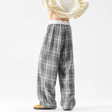 Winter Thick Pants Men Warm Fashion Retro Casual Pants Men Streetwear Hip-hop Loose Wide Leg Pants Mens Vintage Trousers M-3XL