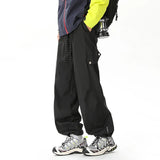 American Style Waterproof Cargo Pants Men Loose Straight Military Trousers Outdoor Casual Sport Hiking Tactics Pants