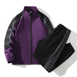 Fashion Sports Men Sets Men Tracksuit Casual Joggers Hoodies Sweatshirt+Sweatpants Suit 2 Piece Sets Male Sportswear