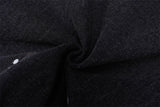 Fashion Graffiti Black Loose Wide-leg Jeans Men's Autumn New American Simple Basic Wash Denim Pants Loose Straight Trousers