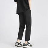 Summer Thin Suit Pants Men Slim Fit Fashion Social Mens Dress Pants Korean Casual Straight Pants Mens Office Formal Trousers