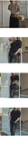 Korean Elegant Short-sleeved Shirt Men's Summer Loose Casual Shirt Korean Commuter Striped Round Neck Cardigan Chic