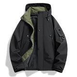 Men's Hooded Workwear Assault Jacket Couple's Outdoor Jacket Quality Casual Sports Windproof Waterproof Jacket