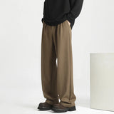 Men's Light Luxury Naples Slim-fit Suit Pants Casual Japanese Retro Premium Quality Elegant Popular Leisure Trousers 2026 Spring