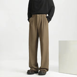 Men's Light Luxury Naples Slim-fit Suit Pants Casual Japanese Retro Premium Quality Elegant Popular Leisure Trousers 2026 Spring