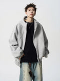 American autumn and winter street fashion personalized hooded sweatshirt for couples loose retro Harajuku casual top y2k