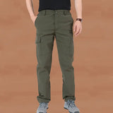 Men Winter Thick Warm Cargo Pants Casual Fleece Linner Outdoor Waterproof Long Trousers Baggy Joggers Worker Cargo Pants 4XL Men