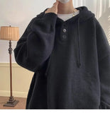 American style trend personalized trend lazy style for men and women hooded sweater loose and casual knit top for couples y2k