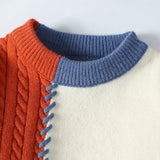 Mens Streetwear Ripped Hole Fashion Sweater Korean High End Luxury Winter Hip Hop Sweaters Men Soft Warm Autumn Pullover