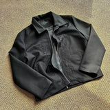 American Street Jacket Men Women Spring Korean Style Vintage Coat Trendy High-end Niche Design Embroidered Windbreaker Jacket
