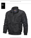 Solid Color High-quality New Jacket Men's Winter with Thick Cotton Casual Jacket Stand Collar Windproof Warm Men's Autumn Jacket