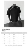 Breathable Mens Round Neck T-Shirt man Zip Detail Trendy Design New Urban Streetwear Casual Summer Tee Comfort Fit Stylish Soft