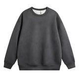 Autumn Suede Hoodie Men Fashion Solid Color Casual Sweatshirt Men Streetwear Hip-hop Loose Pullover Hoodie Mens Hoody M-3XL