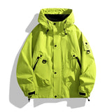 Men's Hooded Workwear Assault Jacket Couple's Outdoor Jacket Quality Casual Sports Windproof Waterproof Jacket