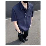 Summer Short Sleeved Shirt Men White Casual Shirt Man Streetwear Korean Loose Black Pullover Shirt Mens Fashion Shirts M-3XL