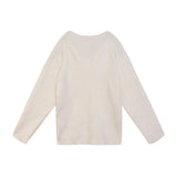 Men's Light Luxury Knitted Pullover Sweater Men Casual V Neck Solid Color Long Sleeve Knitwear Streetwear Korean Autumn Clothing