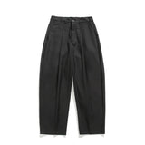 Grey Black Suit Pants Men Oversized Fashion Society Mens Dress Pants Korean Loose Wide Leg Pants Mens Office Formal Trousers