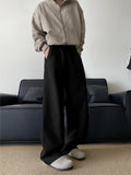Spring NEW Loose Casual pants man Solid baggy trousers Unisex Wide leg pants Fashion trend youth skateboard pants male