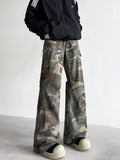 Ropa Y2K Streetwear Camouflage Baggy Jeans Cargo Pants For Men Clothes Harajuku Fashion Cotton Long Trousers Pantalon Homme